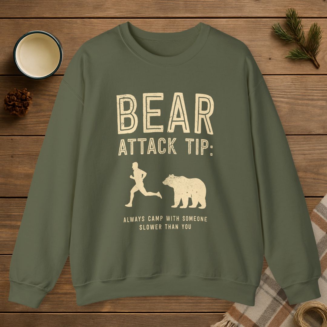 Bear Attack Tip Sweatshirt