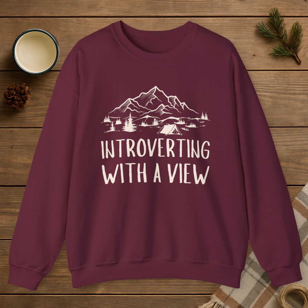 Introverting With A View Sweatshirt
