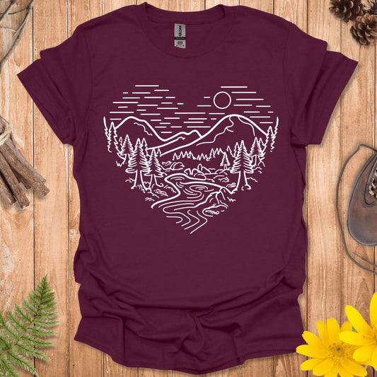Heart River T-Shirt