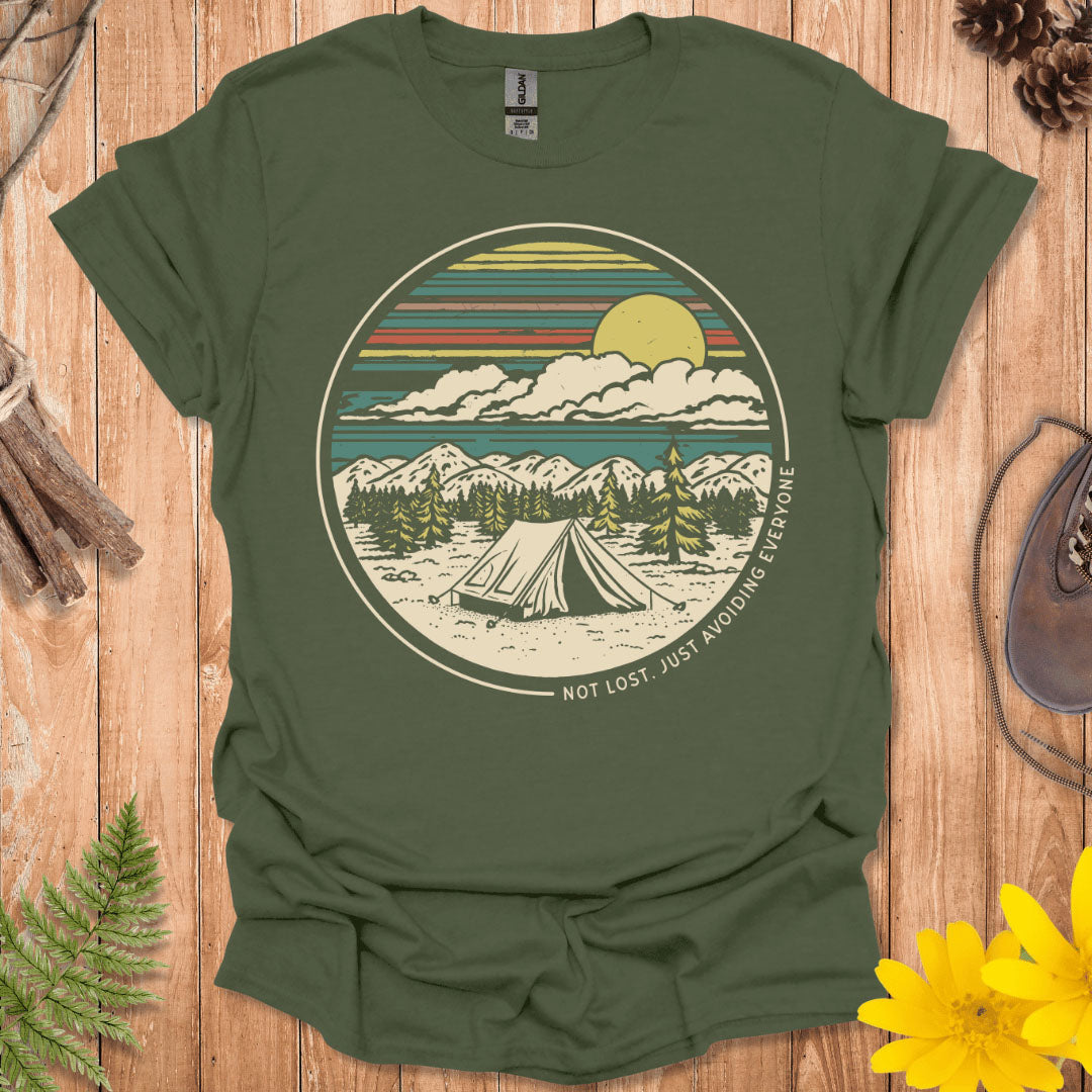 Not Lost Just Avoiding Everyone T-Shirt