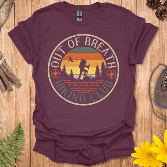 Out of Breath Hiking Club T-Shirt