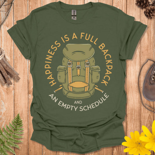 Happiness Is A Full Backpack T-Shirt