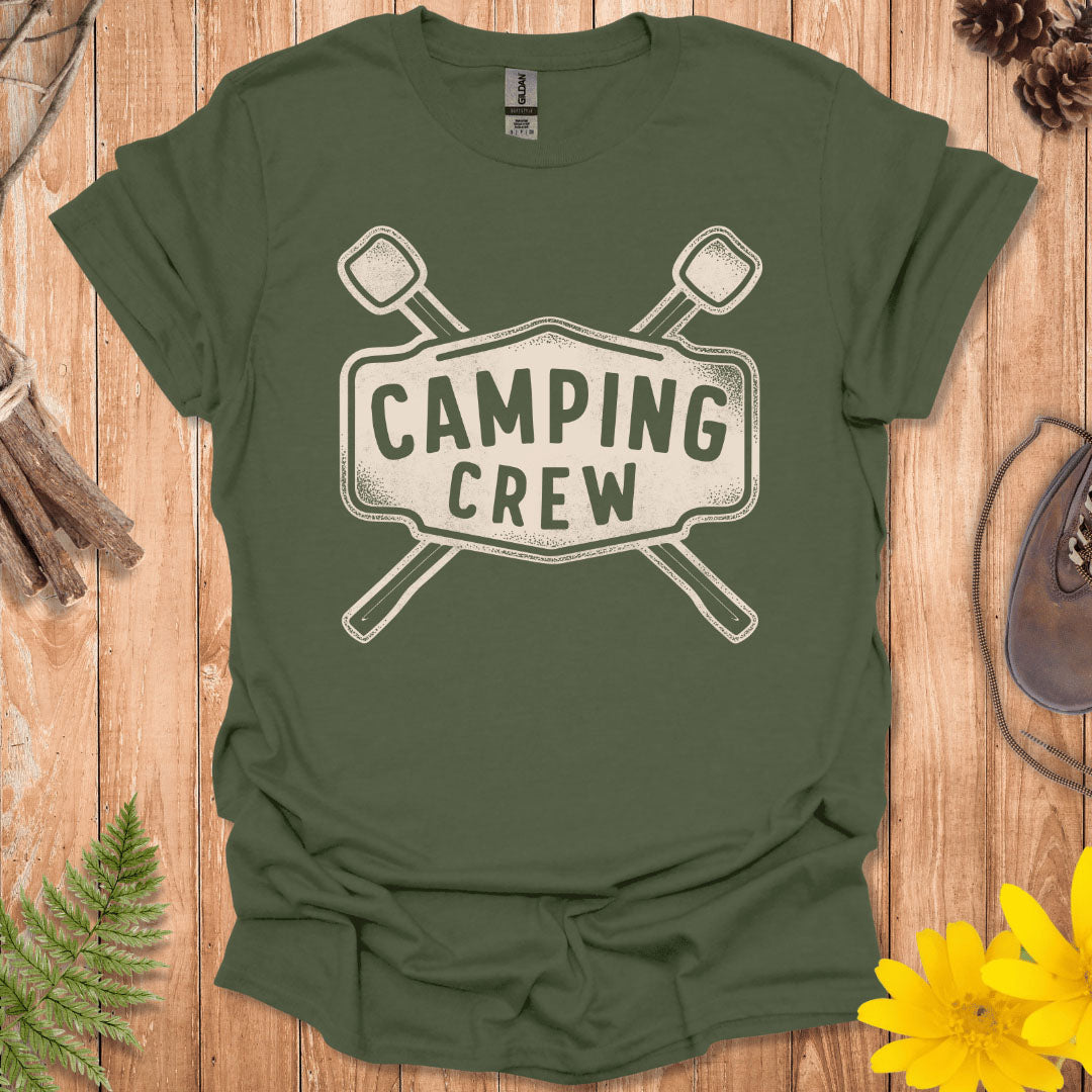 Camping Crew Retro T-Shirt