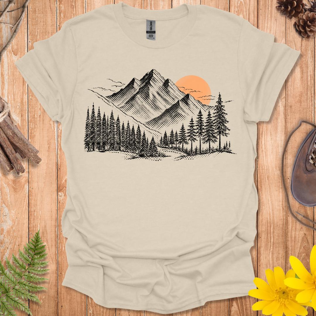 Sunrise Mountains T-Shirt