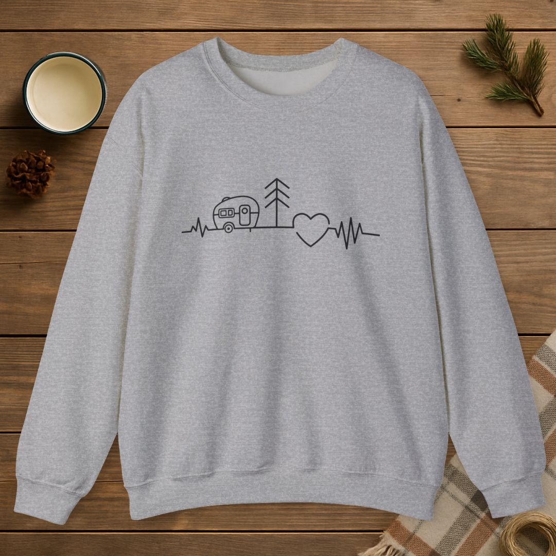 Camper Heartbeat Sweatshirt
