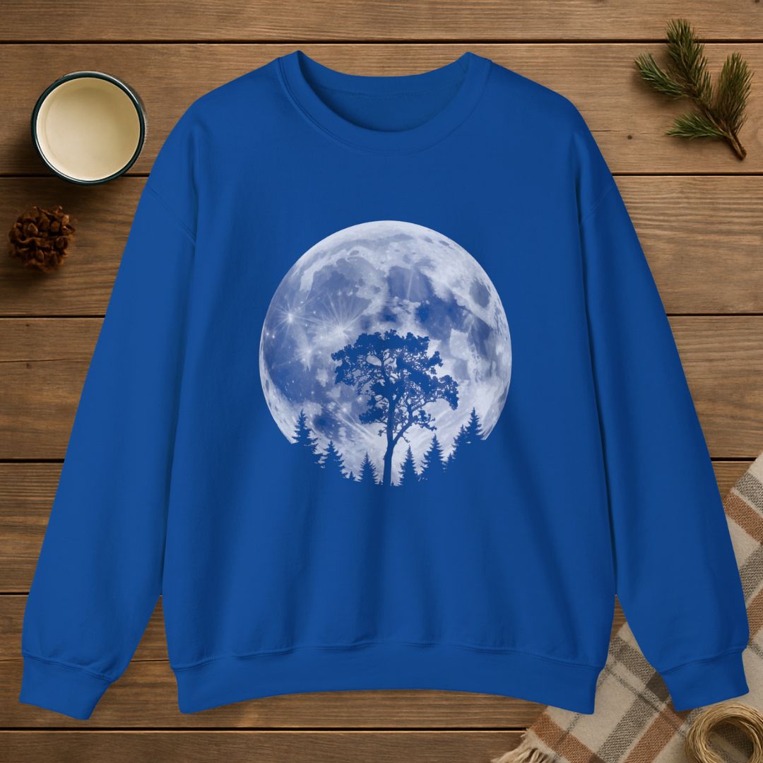 Moon And Trees Sweatshirt