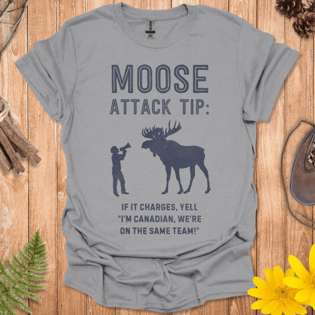 Moose Attack Tip T-Shirt