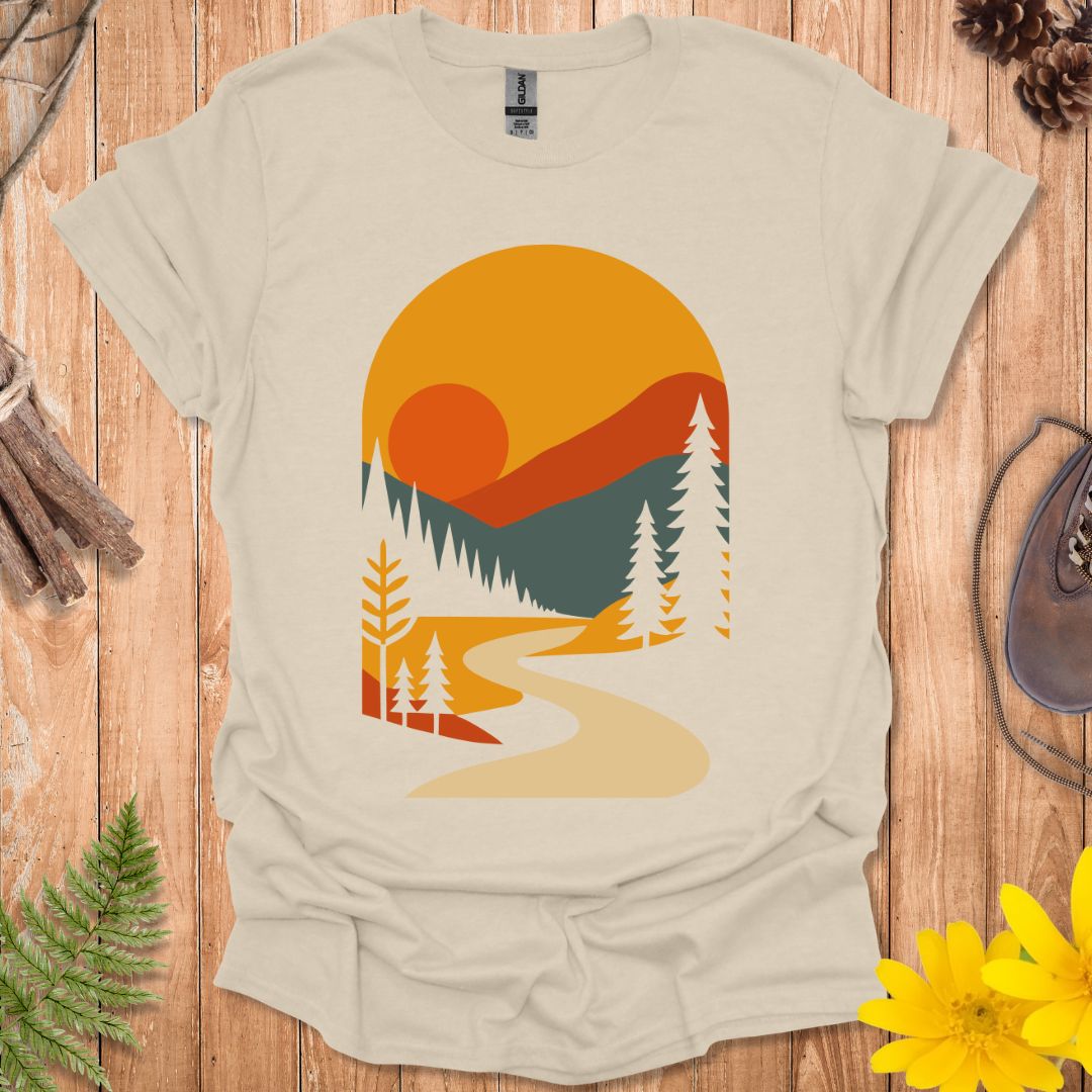 Geometric Nature T-Shirt