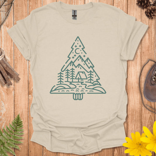 Camping Tree T-Shirt