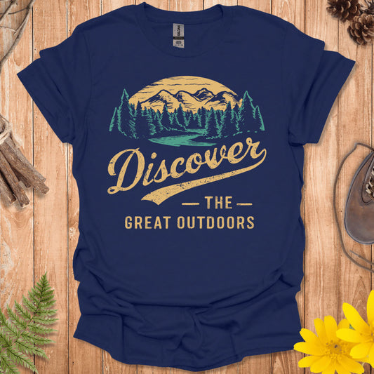 Discover The Great Outdoors T-Shirt