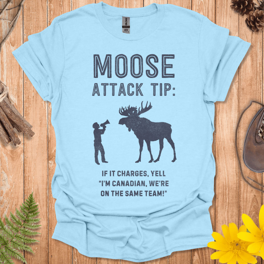 Moose Attack Tip T-Shirt