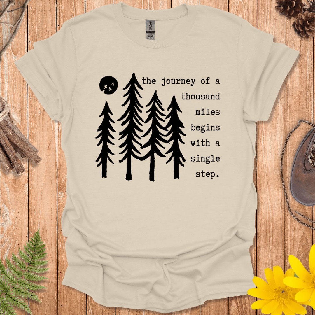 The Journey Quote T-Shirt