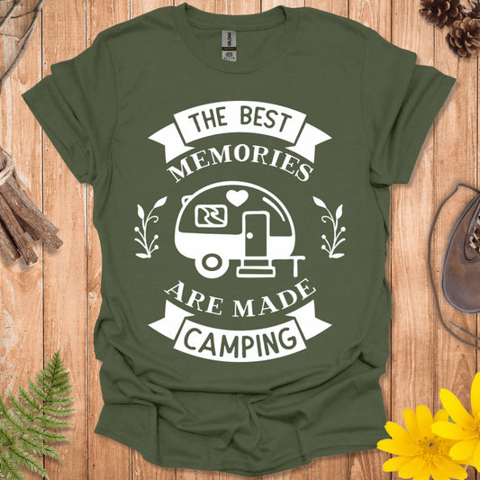 Best Memories Are Made Camping T-Shirt