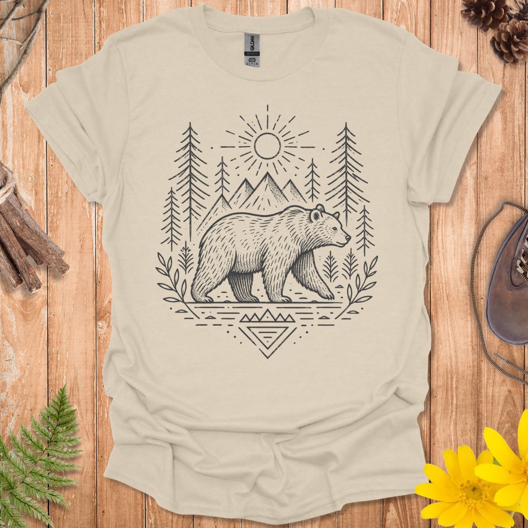 Bear In The Woods T-Shirt