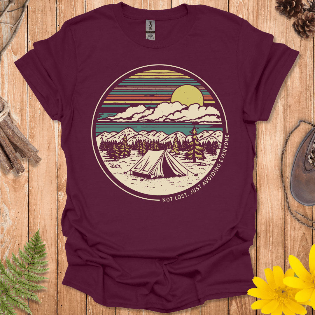 Not Lost Just Avoiding Everyone T-Shirt