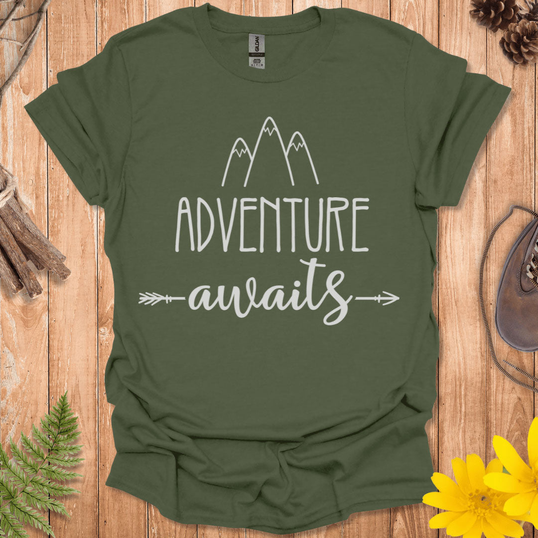 Adventure Awaits Arrow T-Shirt