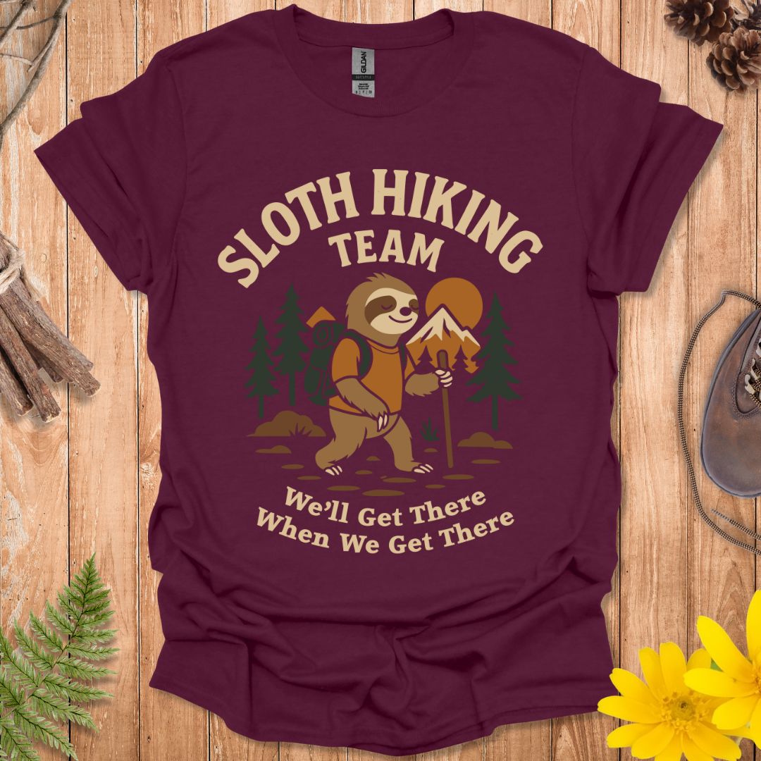 Sloth Hiking Team T-Shirt
