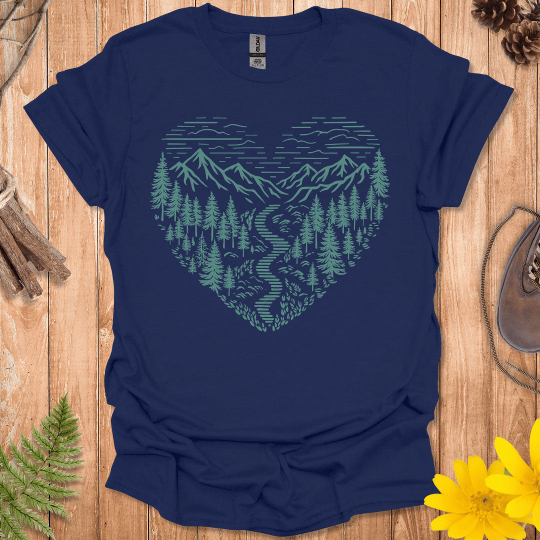Nature Lover Heart T-Shirt