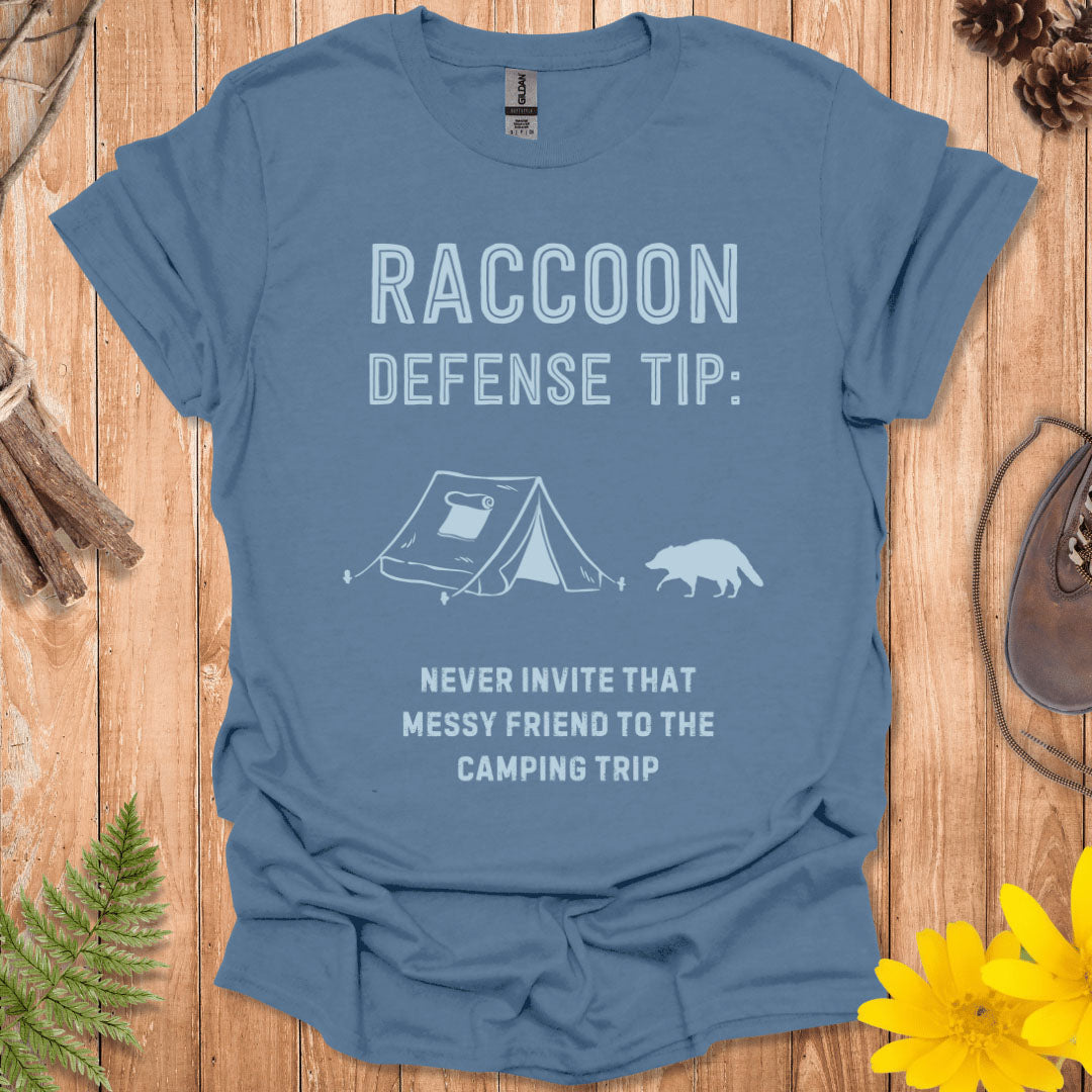 Raccoon Defense Tip T-Shirt